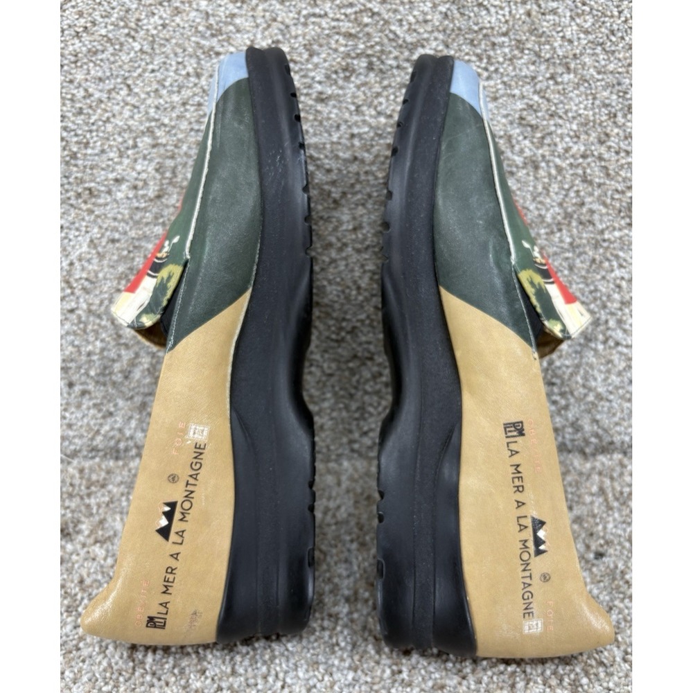 Icon Wearable Art Shoes Brides Les Bains by Léon Benigni Womens Size 7M USA Made - Picture 9 of 14